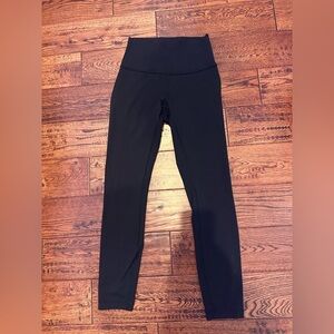 Lululemon: WUNDER UNDER BLACK LEGGINGS